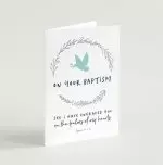 On Your Baptism Greeting Card