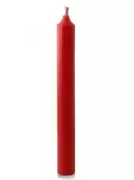 4 1/2" x 1/2" Red Candles - Pack of 50