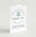 Thank You Greeting Card