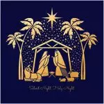 Silent Night (Pack of 10) Charity Christmas Cards