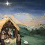 Manger Scene (Pack of 10) Charity Christmas Cards