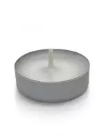 White Metal 2 Hour Tea Lights, Pack of 1000