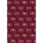 Joy 6 Gift Wrap & 6 Tags