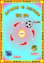 50 x Round & Round We Go Football Tracts