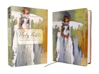 NRSVue, Holy Bible, Anne Neilson Angel Art Series, Leathersoft, Multi-Color, Comfort Print