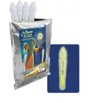 His Name is Jesus - Candle-Shape Glow Sticks - Pack of 12