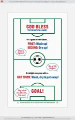 The Beautiful Game Tea Towel