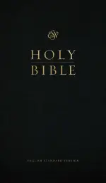 ESV Church Bible, Large Print (Hardcover, Black)