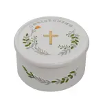 Faith & Hope Resin Trinket Box - Christening