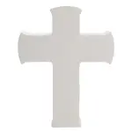 Faith & Hope Mantel Cross Plaque - Plain