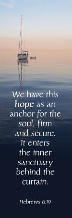 Inspirational Bookmark: Hope (Package of 25)