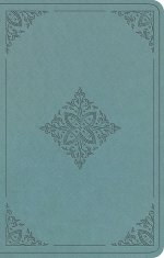 ESV Premium Gift Bible (TruTone, Paris Sky, Fleur-de-lis Design)