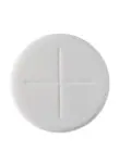 Pack of 900 - 1 3/8" Single Cross Peoples White Communion Wafers / Altar Bread