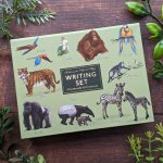 Fliplid Boxed Notecard Set - Patricia Maccarthy Jungle Green