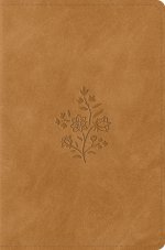 ESV Compact Bible (TruTone, Nubuck Caramel, Wildflower Design)