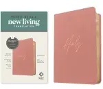 NLT Compact Bible, Filament Enabled (LeatherLike, Holy Dusty Pink, Red Letter)