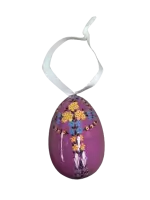 Large Hanging Egg - Purple