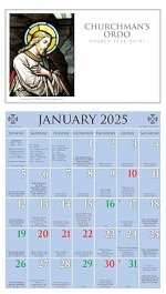 2025 Churchman's Ordo Kalendar: January 2025 Through December 2025