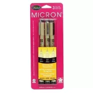 Micron Set Black 01,03,05