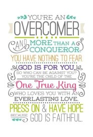 Overcomer Magnet