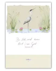 A5 Heron Lined Notebook