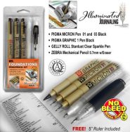 Foundations Bible Journaling Pens/Pencil Set