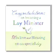 Lay Minister Single Card