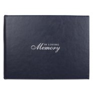 Guest Book-In Loving Memory-Black