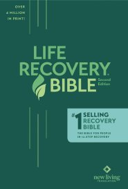 NLT Life Recovery Bible, Second Edition, Paperback, Step-by-Step Guide, Articles