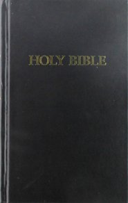 KJV Pew Bible: Black, Hardback