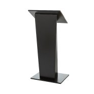 Black Ash Pedestal Lectern