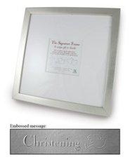 Signature Photograph Frame - Christening