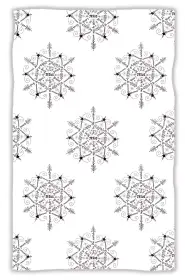 Meghan Earle Christmas Snowflake Tea Towel