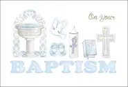 Boy's On Your Baptism - Single Card