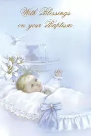 Boy's On Your Baptism - Single Card