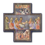 6 x 6" Last Supper Wood Cross