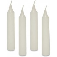 4 1/2" White Christingle Candle - Single