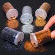 Metallic Glitter Shakers- Pack of 5