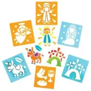 Holy Week Stencils - Pack of 6