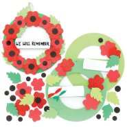 Poppy Wreath Kits  - Pack of 3