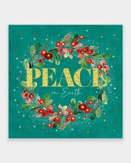 Christmas Wreaths Christmas Cards - Pack of 10