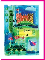 The Joy of the Lord Greetings Card