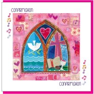 Confirmation Window Greetings Card