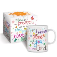 For I Know the Plans I Have For You Mug & Gift box