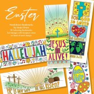 10 Easter Colouring Bookmarks (2 of Each of 5 Designs)