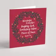 Wonderful Counsellor (Pack of 10) Charity Christmas Cards