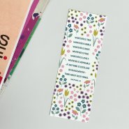 'Whatever Is True' (Tulip) Bookmark