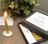 Prayer Candles with Scripture Cards