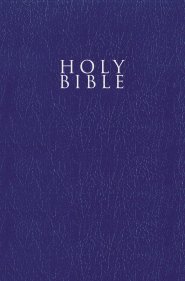 NIV Gift and Award Bible, Leather-Look, Blue, Red Letter Edition, Comfort Print