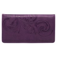 Checkbook Wallet Purple I Can Do Everything Phil. 4:13